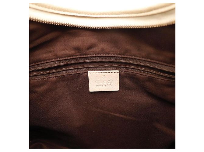 Borsa a tracolla Gucci Monogram Canvas Marrone Beige - vista 9