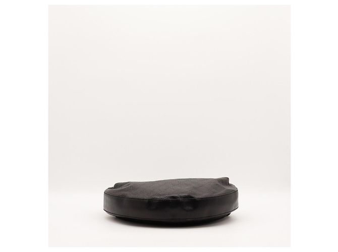 Borsa Hobo Guccissima in pelle nera Gucci Nero - vista 5