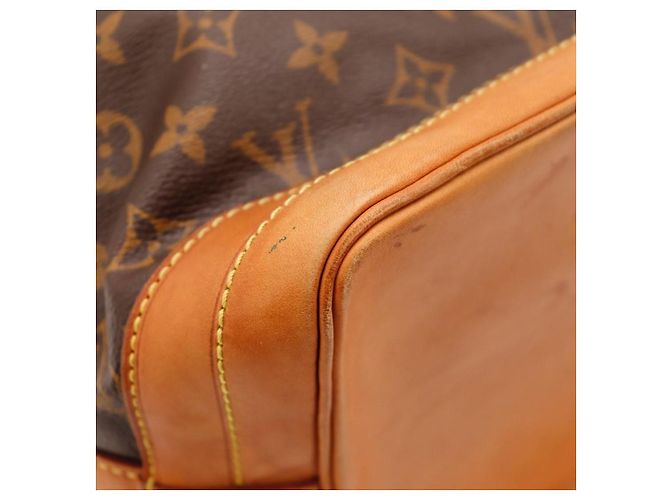 Sac seau Louis Vuitton Monogram Noe Marron Monogramme - vista 10