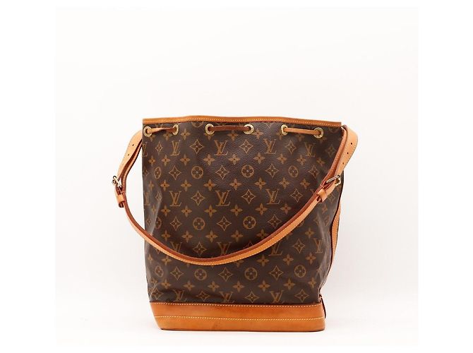Sac seau Louis Vuitton Monogram Noe Marron Monogramme - vista 3