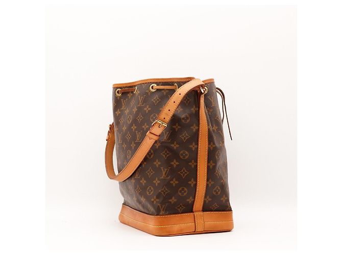 Sac seau Louis Vuitton Monogram Noe Marron Monogramme - vista 4