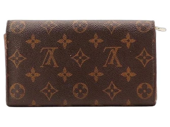 Portafoglio lungo Louis Vuitton Monogram Canvas Marrone - vista 2