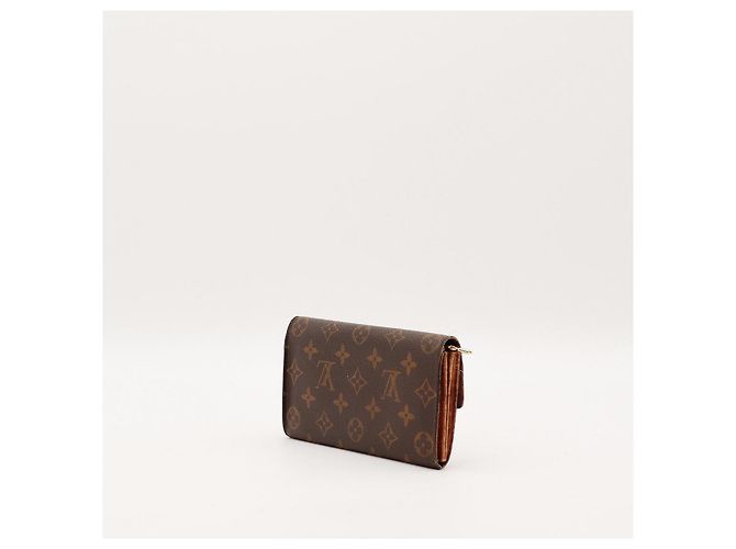 Portafoglio lungo Louis Vuitton Monogram Canvas Marrone - vista 4