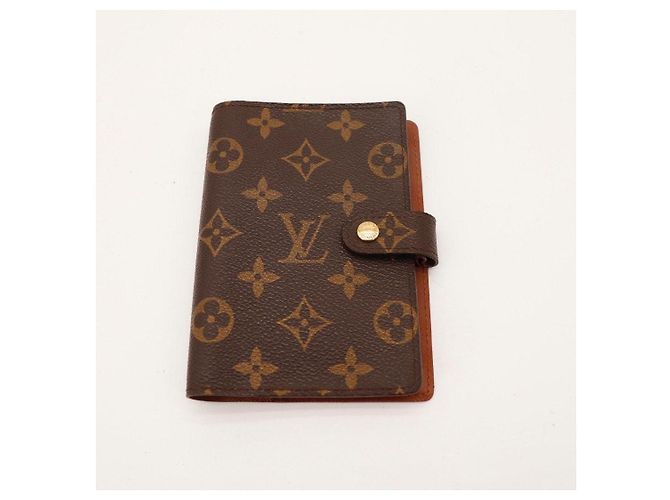 Louis Vuitton Agenda PM Monogram Canvas Castaño Monograma - vista 5