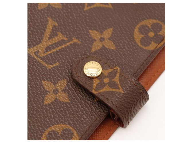 Louis Vuitton Agenda PM Monogram Canvas Castaño Monograma - vista 6