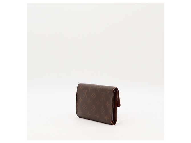 Cartera tri-fold Louis Vuitton Monogram Canvas Castaño - vista 4