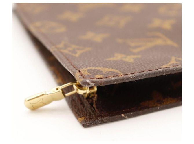 Louis Vuitton Monogram Canvas Pouch Braun Monogramm - Ansicht 8