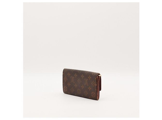 Cartera larga Louis Vuitton Monogram Canvas Castaño Monograma - vista 5
