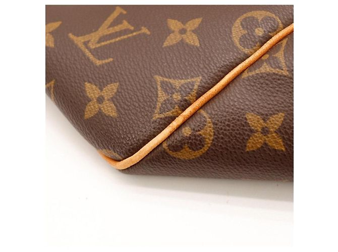 Mala de viagem Louis Vuitton Keepall 55 Monogram Canvas Marrom Monograma - vista 9