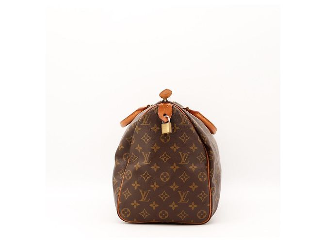 Louis Vuitton Speedy 35 Monogram Canvas Marrone - vista 3