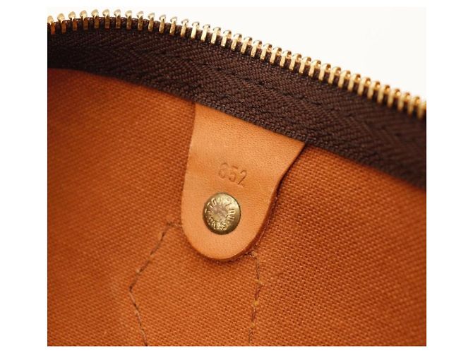 Louis Vuitton Speedy 35 Monogram Canvas Marrone - vista 8