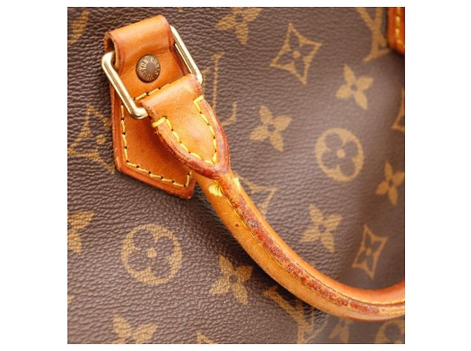 Borsa Louis Vuitton Speedy 30 Monogram Canvas Marrone Monogramma - vista 11