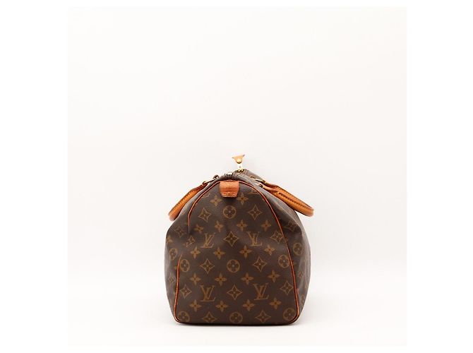 Borsa Louis Vuitton Speedy 30 Monogram Canvas Marrone Monogramma - vista 5