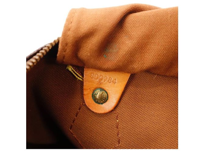 Borsa Louis Vuitton Speedy 30 Monogram Canvas Marrone Monogramma - vista 8