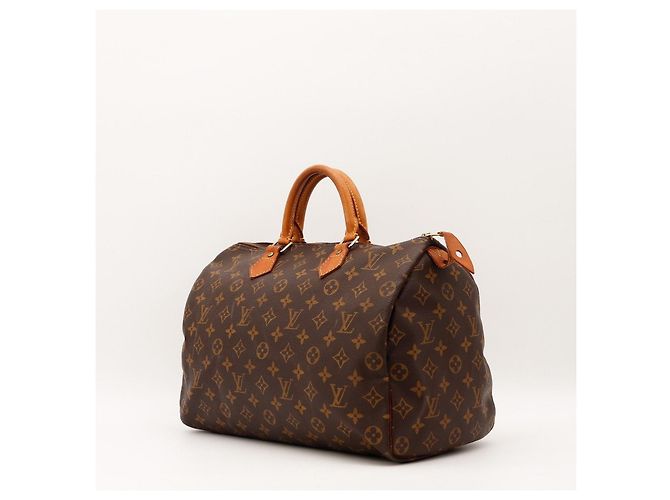 Borsa a mano Louis Vuitton Speedy 30 Monogram Canvas Marrone Monogramma - vista 2