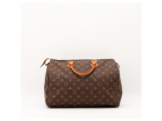 Borsa a mano Louis Vuitton Speedy 30 Monogram Canvas Marrone Monogramma - vista 4