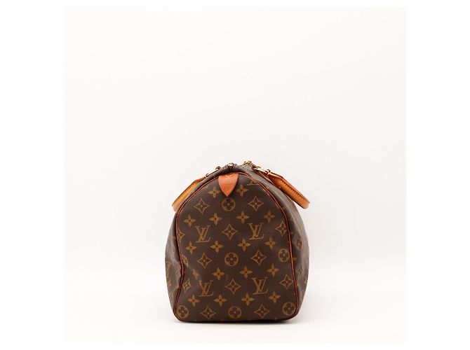 Borsa a mano Louis Vuitton Speedy 30 Monogram Canvas Marrone Monogramma - vista 5
