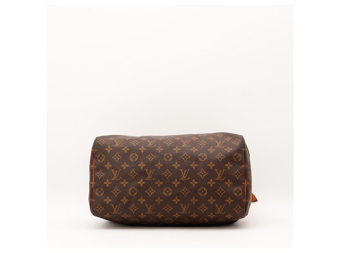 Borsa a mano Louis Vuitton Speedy 30 Monogram Canvas Marrone Monogramma - vista 6