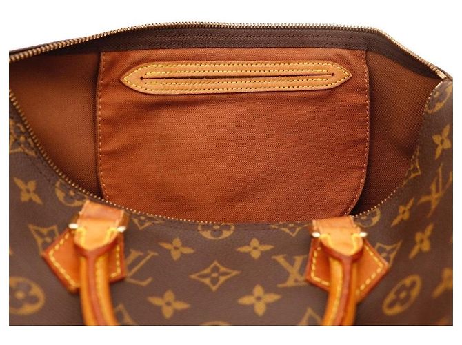 Borsa a mano Louis Vuitton Speedy 30 Monogram Canvas Marrone Monogramma - vista 7