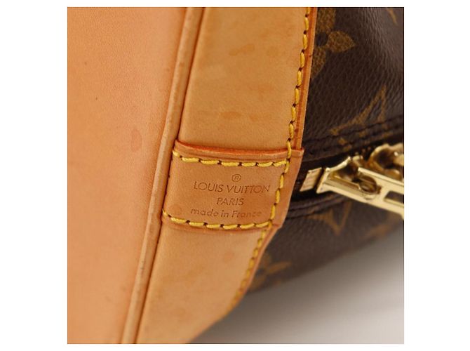Bolsa Louis Vuitton Monogram Alma PM Marrom Monograma - vista 11