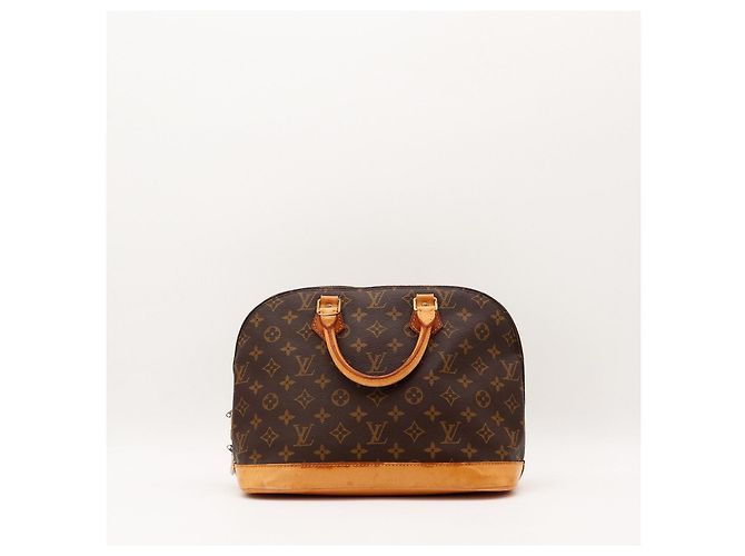 Bolsa Louis Vuitton Monogram Alma PM Marrom Monograma - vista 3