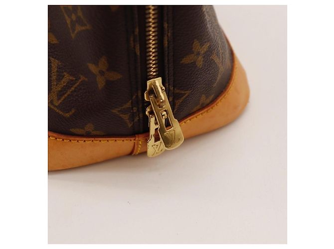 Bolsa Louis Vuitton Monogram Alma PM Marrom Monograma - vista 9
