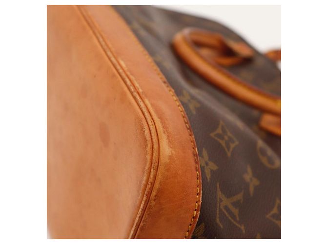 Bolsa Louis Vuitton Monogram Alma PM Marrom Monograma - vista 10