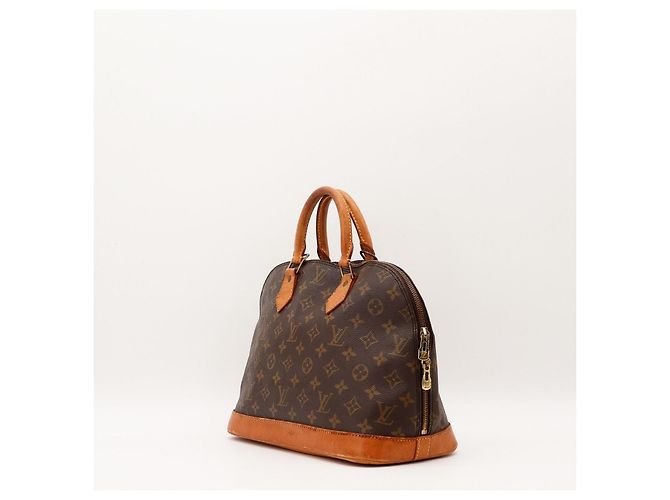Bolsa Louis Vuitton Monogram Alma PM Marrom Monograma - vista 2