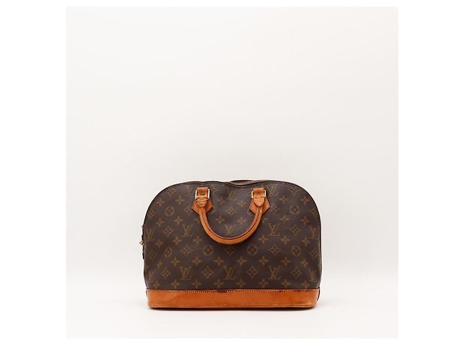 Bolsa Louis Vuitton Monogram Alma PM Marrom Monograma - vista 3
