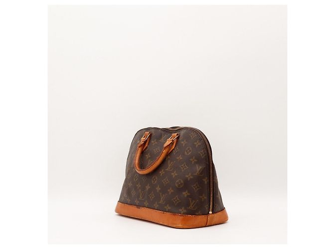 Bolsa Louis Vuitton Monogram Alma PM Marrom Monograma - vista 4