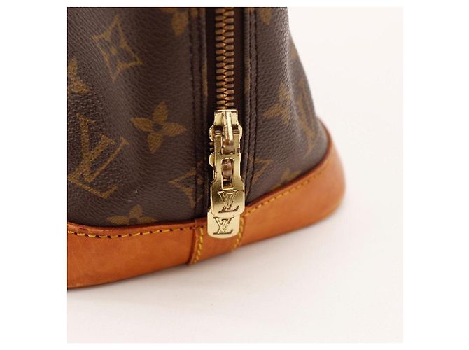 Bolsa Louis Vuitton Monogram Alma PM Marrom Monograma - vista 7