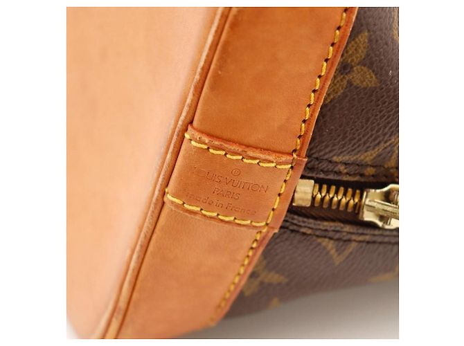 Bolsa Louis Vuitton Monogram Alma PM Marrom Monograma - vista 9
