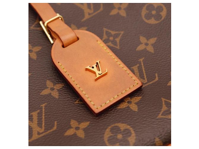 Borsa Rotonda Monogram Louis Vuitton Marrone Monogramma - vista 7