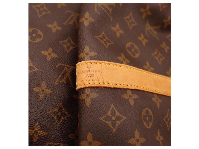 Mala de Viagem Louis Vuitton Keepall 55 Monogram Canvas Marrom Monograma - vista 12