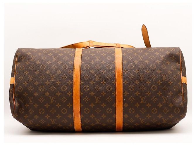 Mala de Viagem Louis Vuitton Keepall 55 Monogram Canvas Marrom Monograma - vista 5