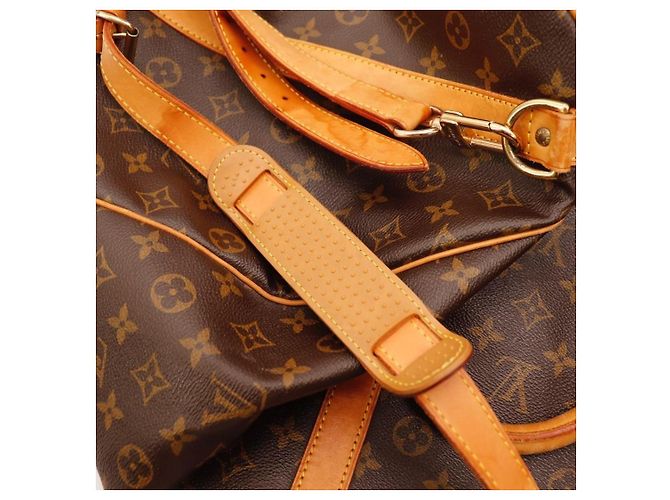 Mala de Viagem Louis Vuitton Keepall 55 Monogram Canvas Marrom Monograma - vista 9