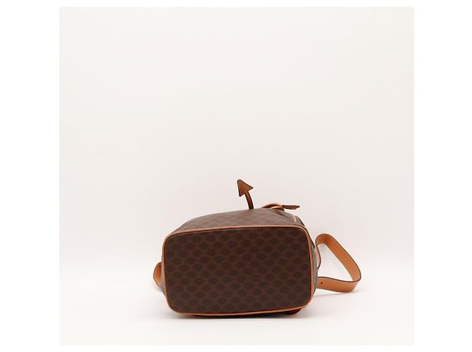 Céline Sac à dos Celine Triomphe Canvas Marron - vue 5