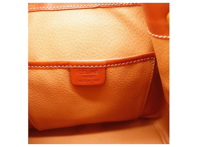 Céline Mini mochila Celine Triomphe Canvas Marrom - vista 8