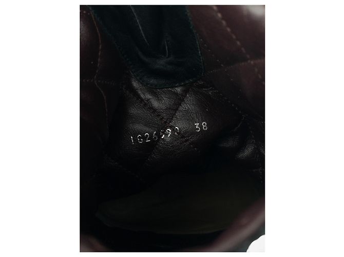 Botas Moto Biker Acolchoadas Chanel by Karl Lagerfeld 2010s Preto - vista 10