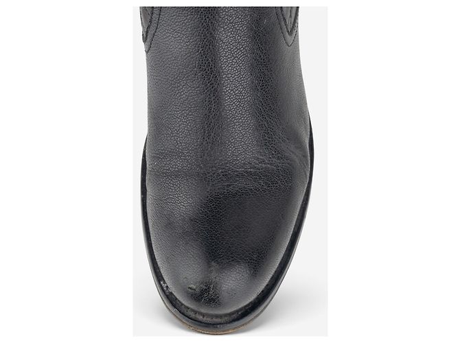 Autre Marque Botines Biker Moto Dior by Galliano años 2000 Negro - vista 7