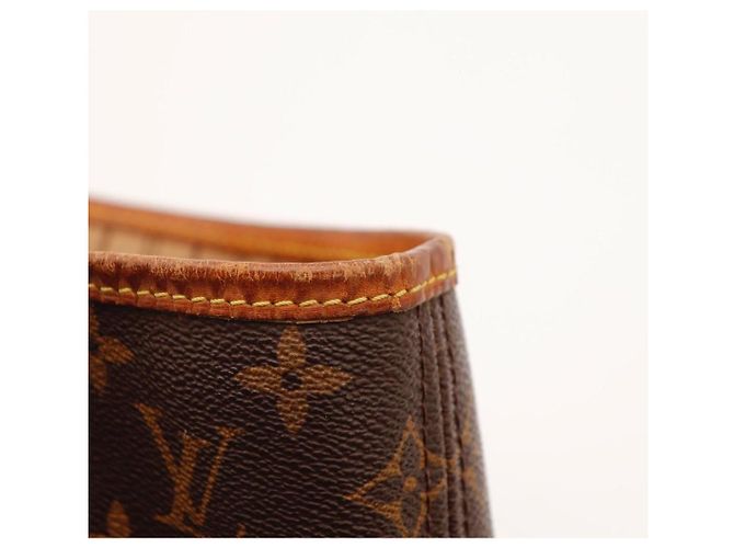 Bolso Tote Louis Vuitton Monogram Neverfull MM Castaño Monograma - vista 11