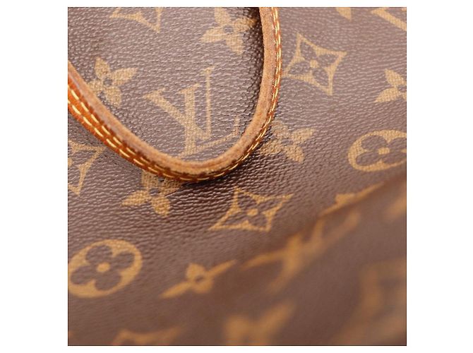 Bolso Tote Louis Vuitton Monogram Neverfull MM Castaño Monograma - vista 8