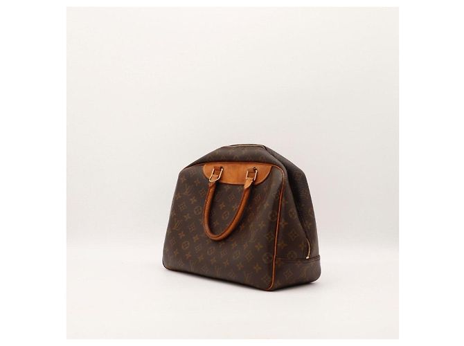 Louis Vuitton Monogram Keepall 50 Castaño - vista 3