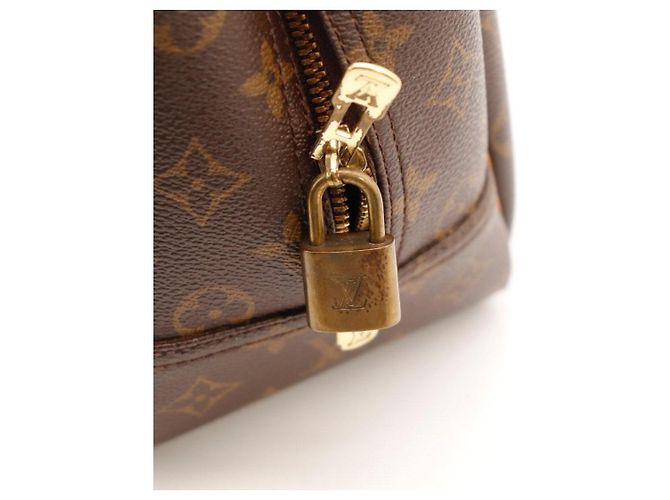 Louis Vuitton Monogram Keepall 50 Castaño - vista 8