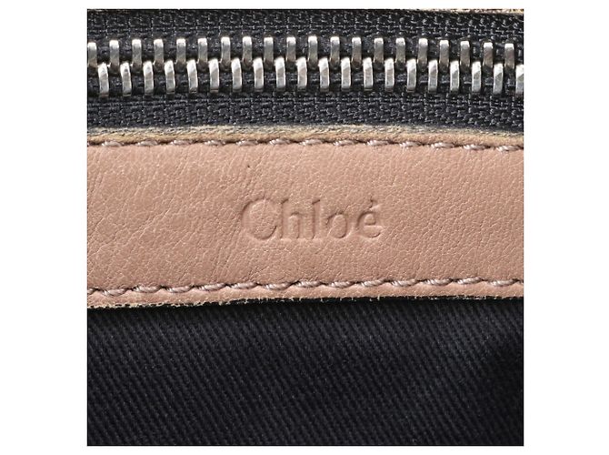 Chloé Chloe Ethel Leather 2-Way Shoulder Bag Rosa - vista 9