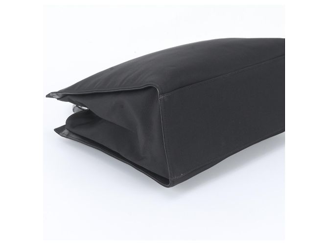 Borsa Tote Gucci in pelle nera e nylon Nero - vista 5