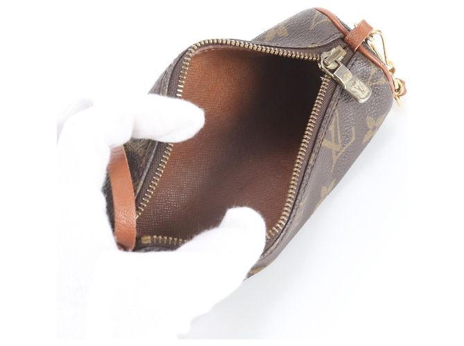 Louis Vuitton Monogram Papillon Pouch Braun - Ansicht 7