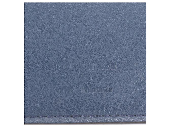 Louis Vuitton Portefeuille Brazza Long Wallet Blu - vista 10