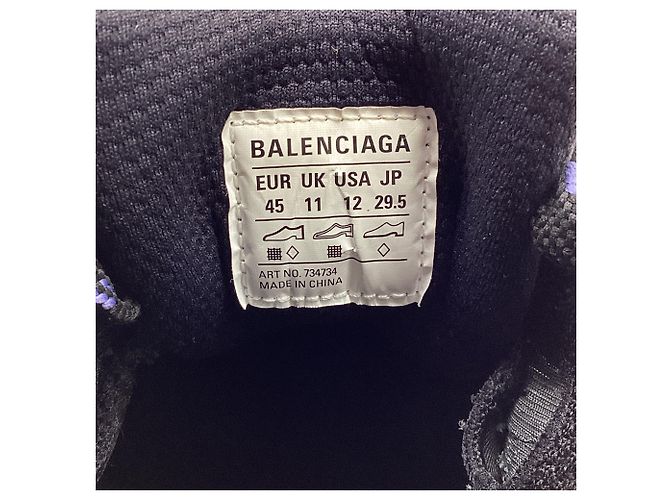 Balenciaga 3XL Distressed Sneaker aus multicolorigem Polyester Mehrfarben - Ansicht 11
