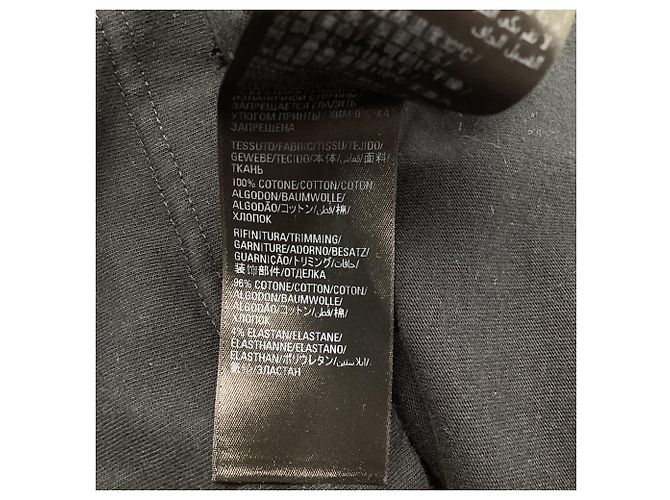 Everyday T-shirt Balenciaga Script Logo in cotone nero - vista 5